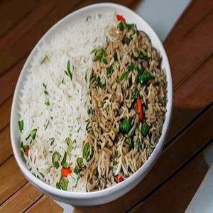Veg Burnt Garlic Rice
