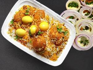 Egg Tawa Biryani