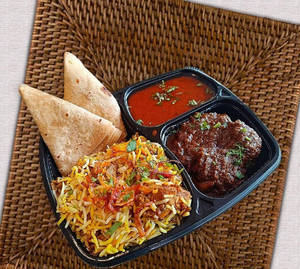 Chicken Fry Chicken Biryani Meal
