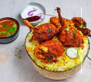 Chicken Lollipops Biryani