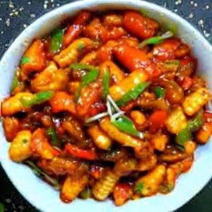 Baby Corn Chilli