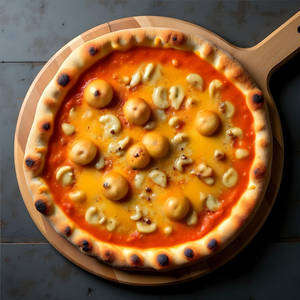 Makhan Wala Mushroom Pizza