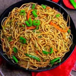 Egg Schezwan Style  Noodles