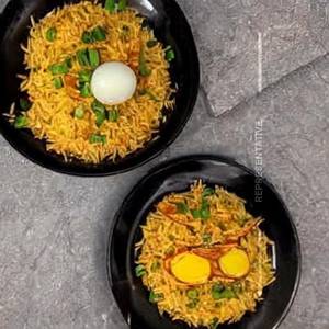 Egg Schezwan Style Rice