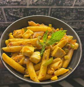Without Sauce Pasta-
