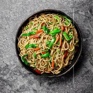 Veg Mushroom Noodles