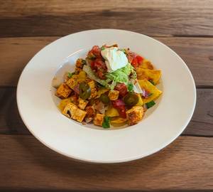 South Western Nachos-cottage Cheese