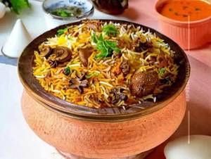 Mushroom Biryani Full