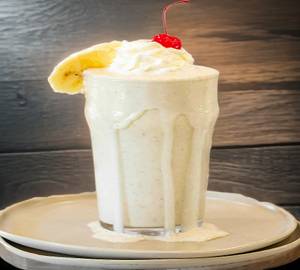 Banana Shake (With Ice Cream)