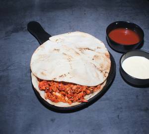 Plate Shawarma In Rumali