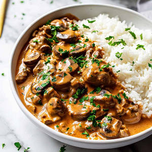 Beef Strogan Off