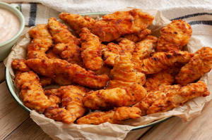 Golden Fried Chiken Strips