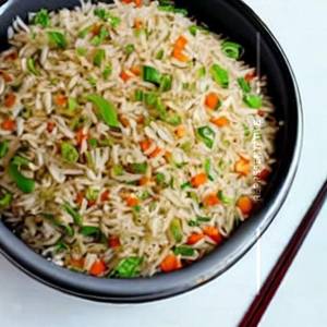 Hibacci fried rice (japanese style fried rice)