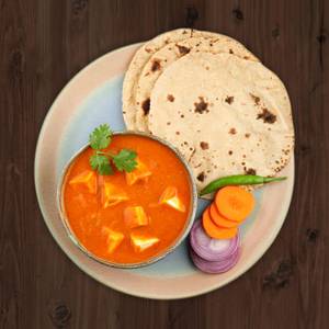 KADAI PANEER WITH 3 ROTI