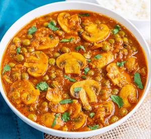 Mushroom Mutter Curry