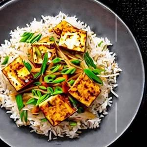 Hibacci tofu teriyaki