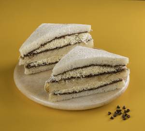 Chocolate Cheese Sandwich [3 Slices] [Serve - 2]