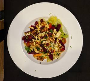 Grilled Cottage Cheese Honey MUSTARD Salad