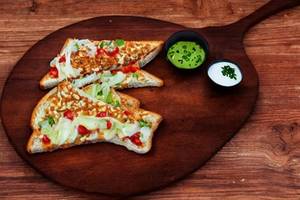 Veg Cheese Chilli Toast