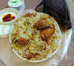 Chicken Fry Pcs Biryani