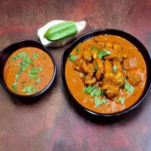 Baby Corn Mushroom Masala