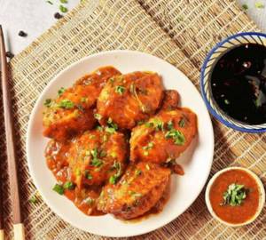 Veg Fried Chatpata Momos 