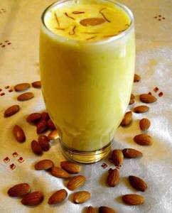 Kesar badam shake