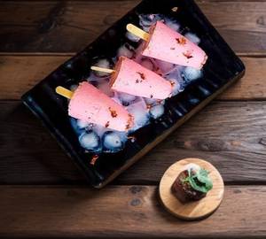 Rabdi rose kulfi
