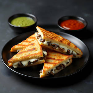 Mushroom Cheese Grilled