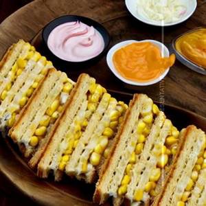 Corn Cheese Sandwich