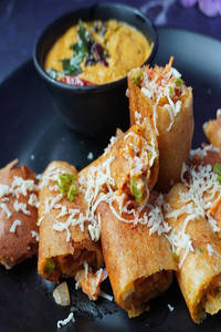 Vegetable Cheese Dosa