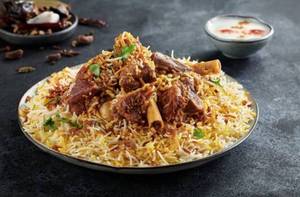 Mutton Hyderabadi Biryani (4 pieces)