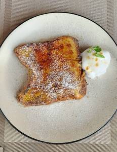 Brioche Creme Brulee French Toast 