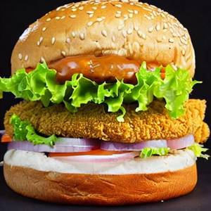 Chicken Burger Double Patty