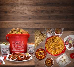 LARGE CHICKEN BUCKET BIRYANI - 20 PERSONS