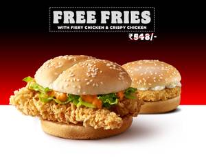 Fiery Chicken & Crispy Chicken + Peri Peri Fries