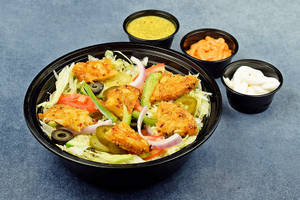 Crunchy Aloo Patty Salad