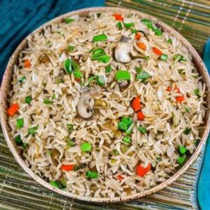 Mushroom Fried Rice