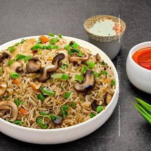 Mushroom Fried Rice