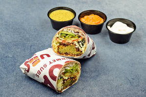 Classic Falafel Patty Wrap
