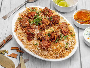Mutton Dum Biryani - Student Pack [300ml]