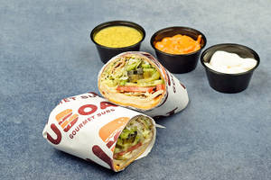 Sliced Chicken Wrap