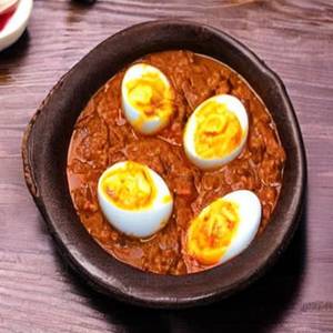 Egg Masala ( Two Eggs)