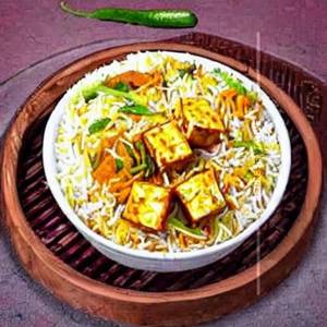 Paneer.kaju Biryani