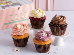 Assorted Cupcakes Box [4 Pieces]