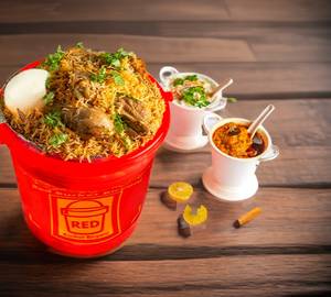Large Mutton Bucket Biryani - 20 Person