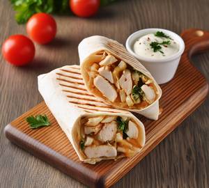 Tandoori chicken twister