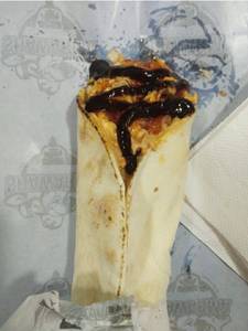 Barbeque shawarma Roll (chicken)