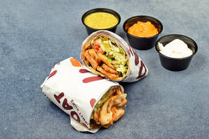 Julienne Grilled Chicken Wrap