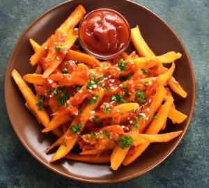 Pizza punch fries